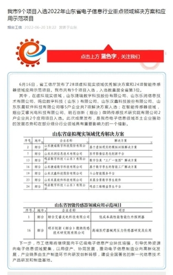 漢鑫科技入圍2022年山東省虛擬現(xiàn)實(shí)領(lǐng)域優(yōu)秀解決方案名單 數(shù)字文化創(chuàng)意軟件開(kāi)發(fā)再獲突破